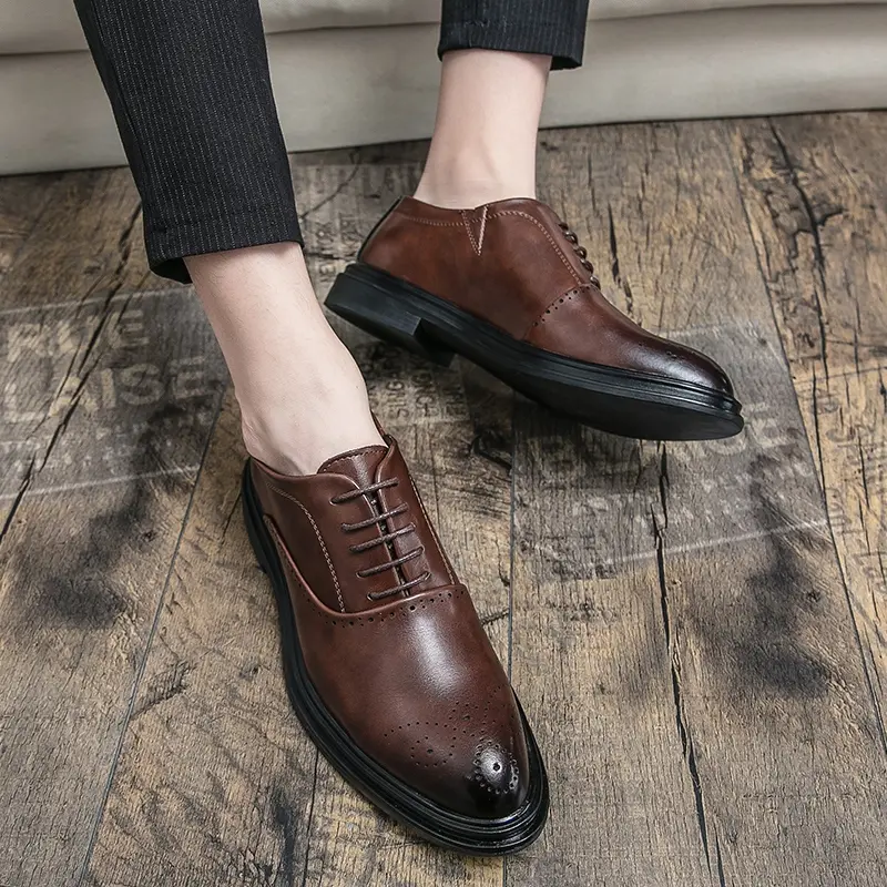 Leather Shoes Casual Business Shoes for Men Dress Tenis De Hombre Moccasins Mokasin Tenis Caballero Designer sneakers