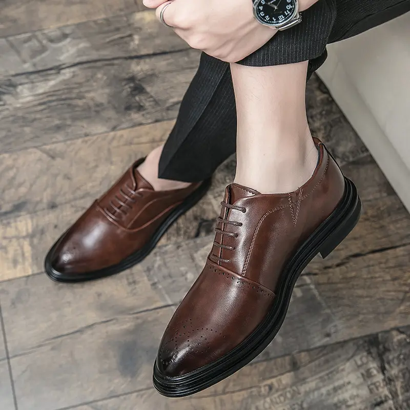 Leather Shoes Casual Business Shoes for Men Dress Tenis De Hombre Moccasins Mokasin Tenis Caballero Designer sneakers