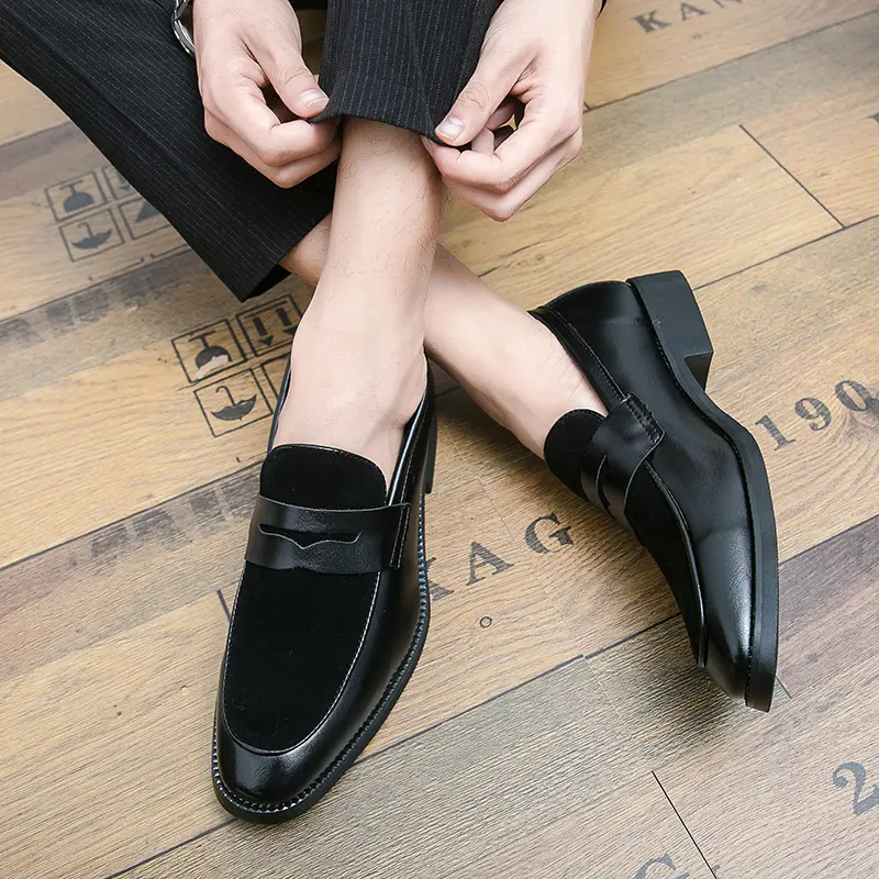 Leather Shoes Casual Business Shoes for Men Dress Tenis De Hombre Moccasins Mokasin Tenis Caballero Designer sneakers