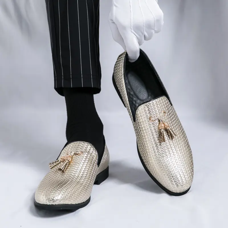 Leather Shoes Casual Business Shoes for Men Dress Tenis De Hombre Moccasins Mokasin Tenis Caballero Designer
