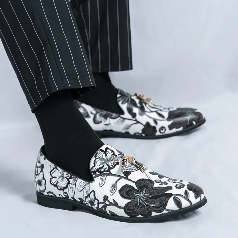 Leather Shoes Casual Business Shoes for Men Dress Tenis De Hombre Moccasins Mokasin Tenis Caballero Designer