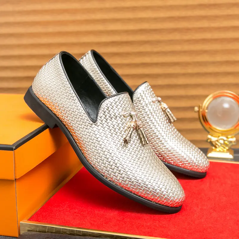 Leather Shoes Casual Business Shoes for Men Dress Tenis De Hombre Moccasins Mokasin Tenis Caballero Designer