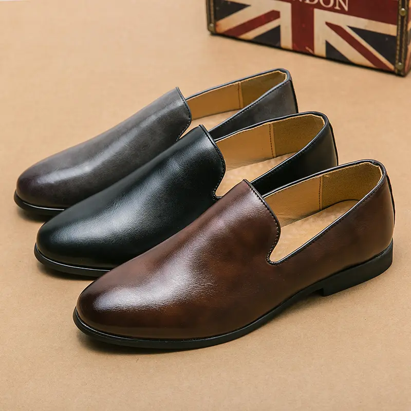 Leather Shoes Casual Business Shoes for Men Dress Tenis De Hombre Moccasins Mokasin Tenis Caballero Designer sneakers