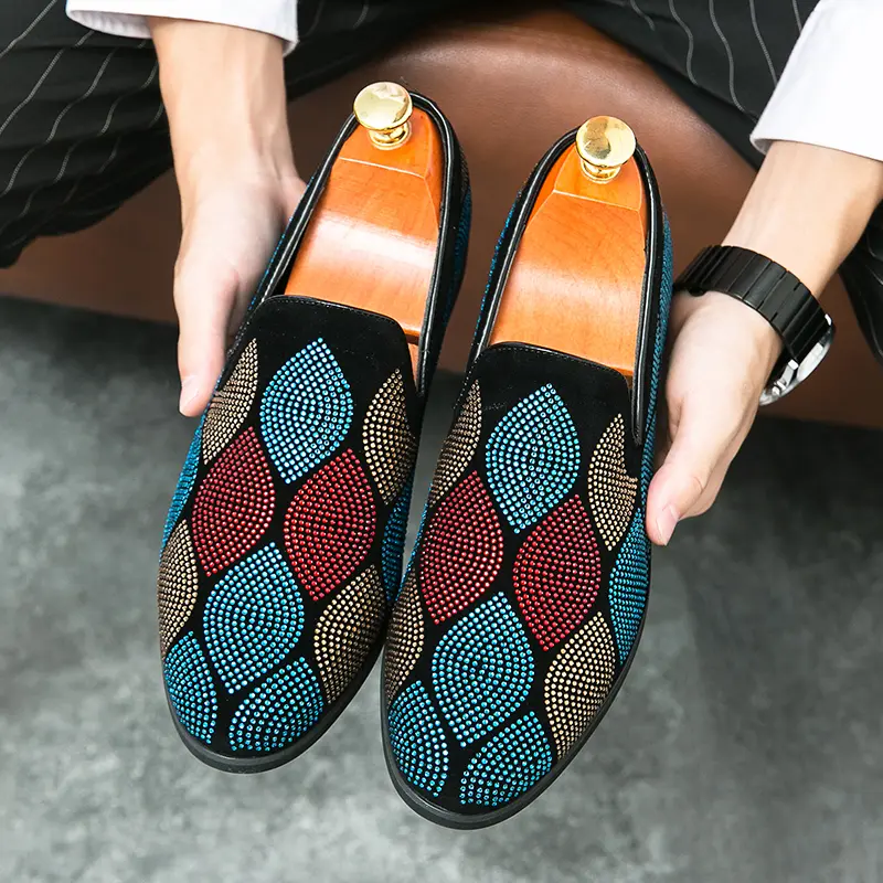 Leather Shoes Casual Business Shoes for Men Dress Tenis De Hombre Moccasins Mokasin Tenis Caballero Designer