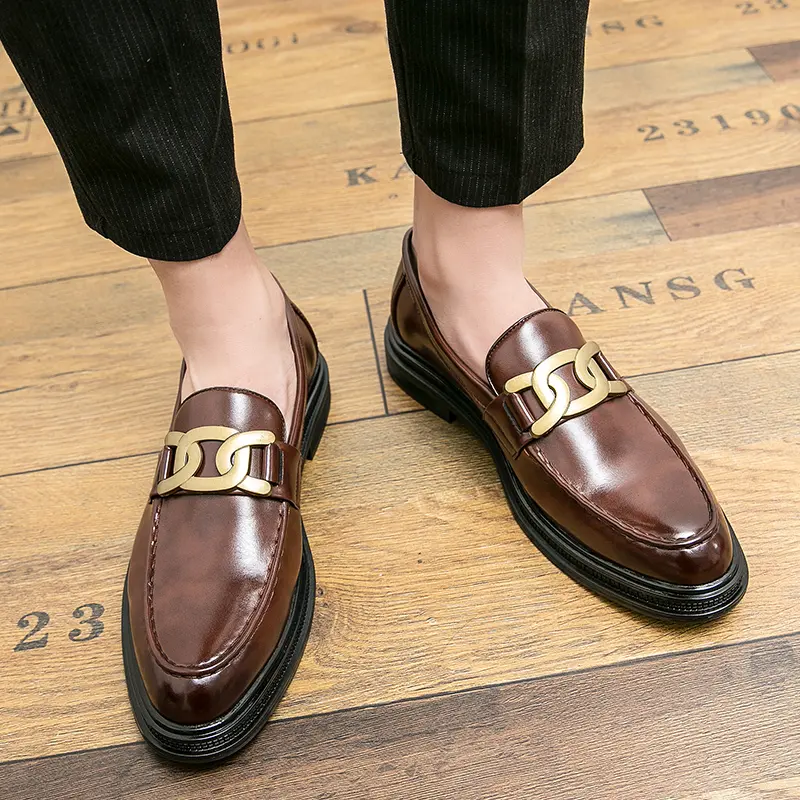 Leather Shoes Casual Business Shoes for Men Dress Tenis De Hombre Moccasins Mokasin Tenis Caballero Designer
