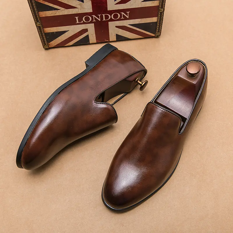Leather Shoes Casual Business Shoes for Men Dress Tenis De Hombre Moccasins Mokasin Tenis Caballero Designer sneakers