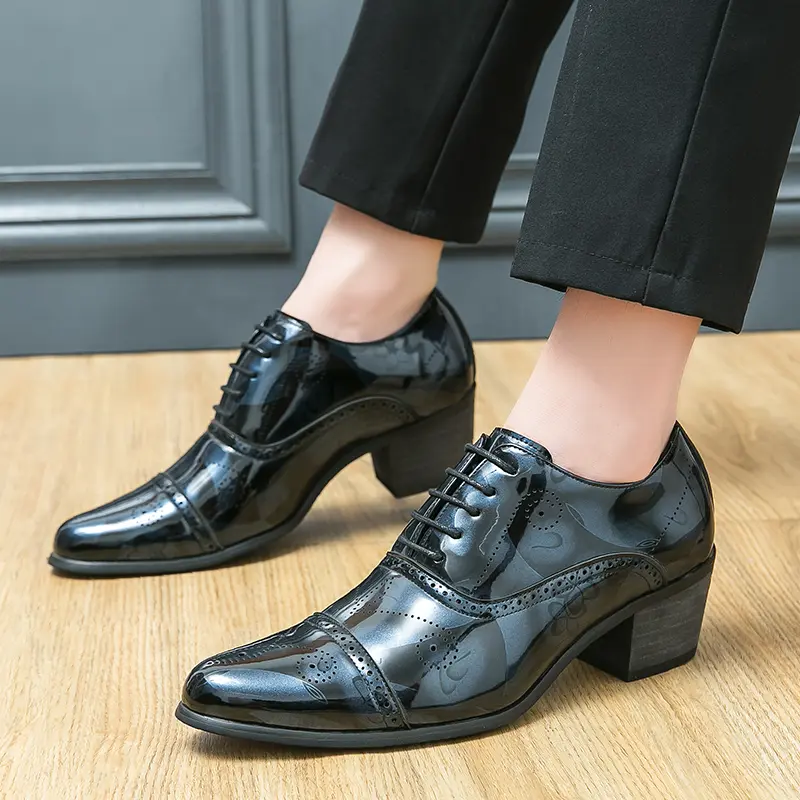 Leather Shoes Formal Personality Design Tenis Men De Hombre Moccasins Tenis Caballero Designer sneakers Fashion Dress