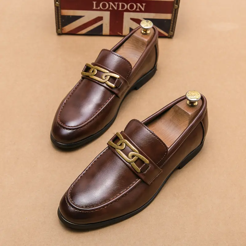 Leather Shoes Casual Business Shoes for Men Dress Tenis De Hombre Moccasins Mokasin Tenis Caballero Designer sneakers
