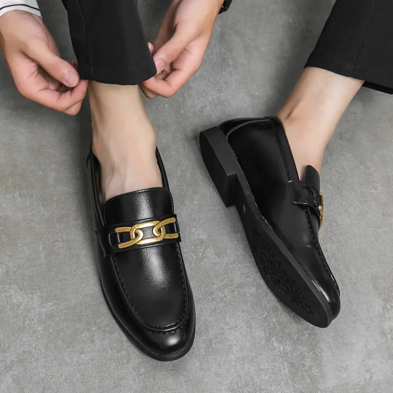 Leather Shoes Casual Business Shoes for Men Dress Tenis De Hombre Moccasins Mokasin Tenis Caballero Designer sneakers