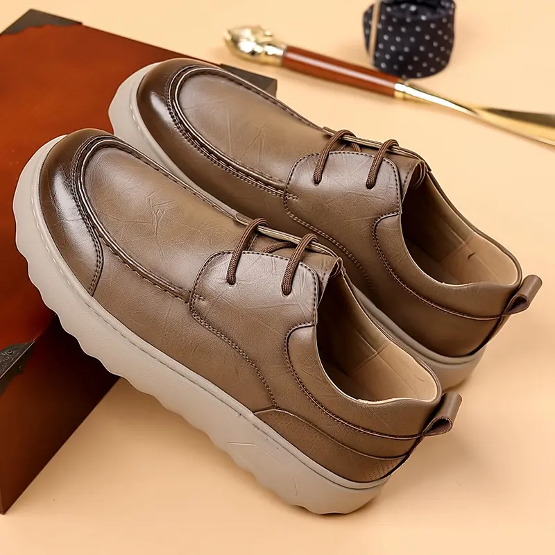 Leather Shoes Casual Business Shoes for Men Dress Tenis De Hombre Moccasins Mokasin Tenis Caballero Designer