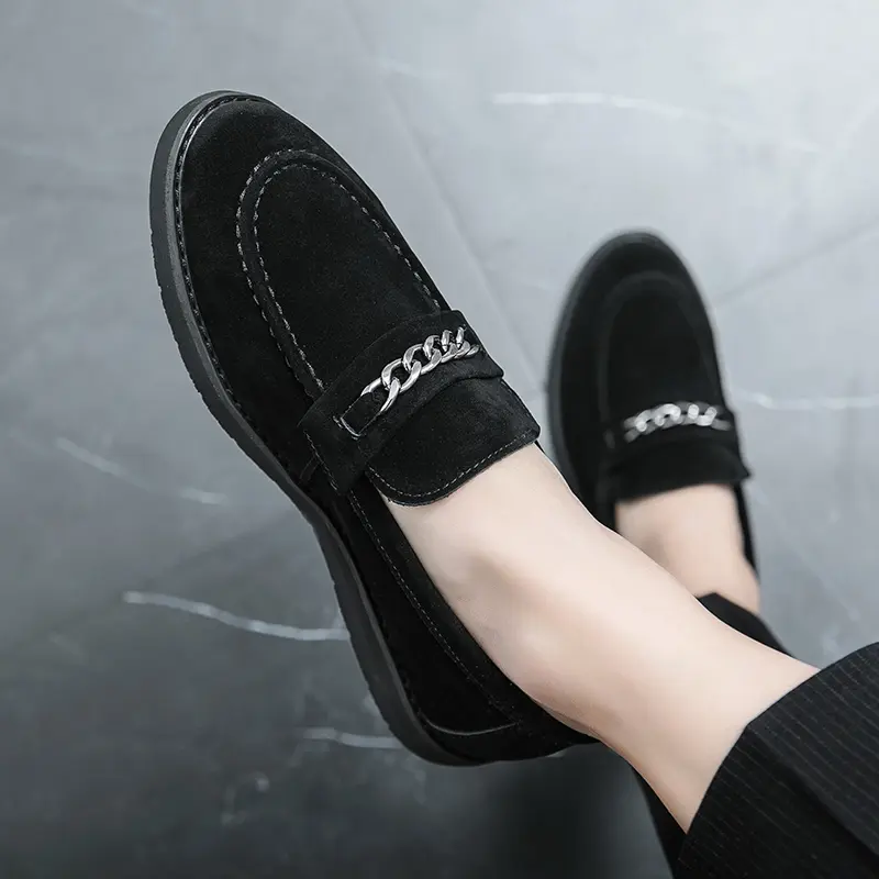 Leather Shoes Casual Business Shoes for Men Dress Tenis De Hombre Moccasins Mokasin Tenis Caballero Designer