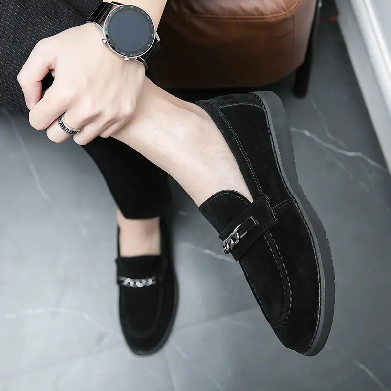 Leather Shoes Casual Business Shoes for Men Dress Tenis De Hombre Moccasins Mokasin Tenis Caballero Designer