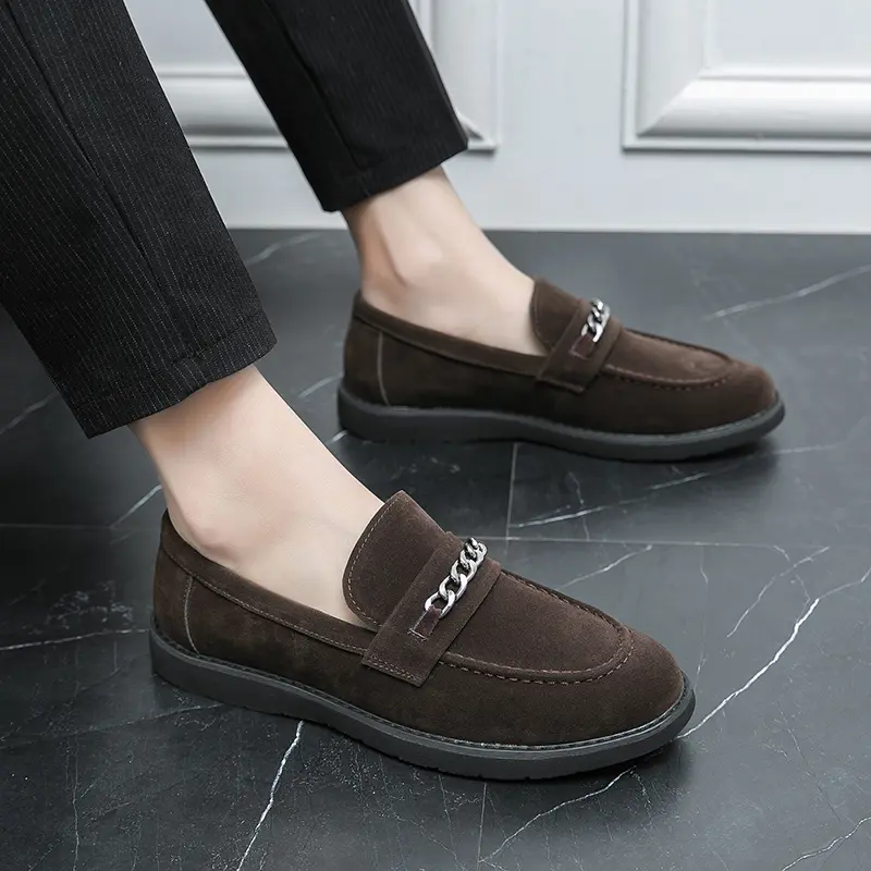 Leather Shoes Casual Business Shoes for Men Dress Tenis De Hombre Moccasins Mokasin Tenis Caballero Designer