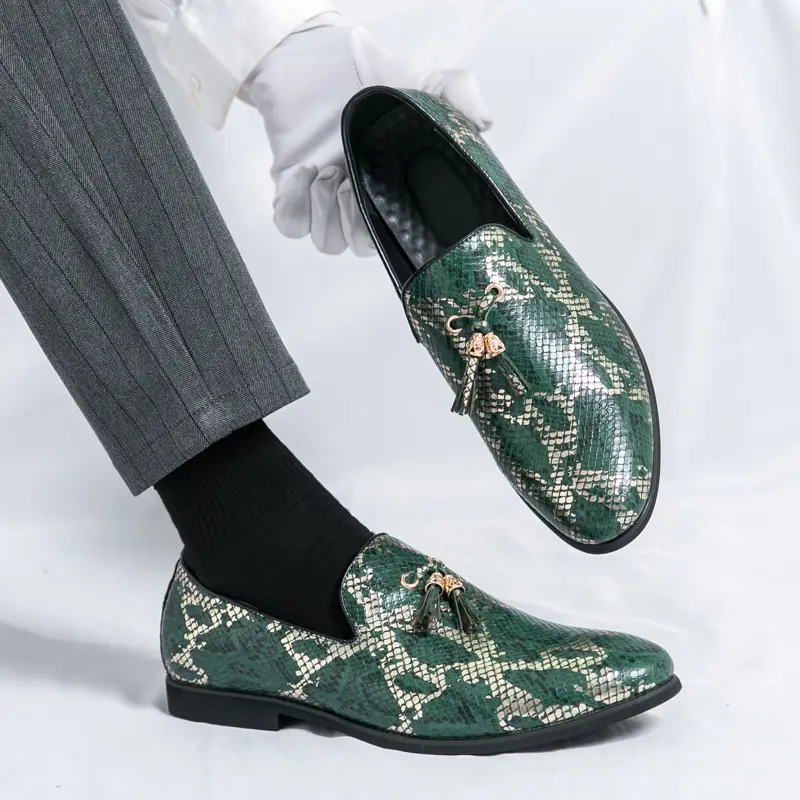 Leather Shoes Casual Business Shoes for Men Dress Tenis De Hombre Moccasins Mokasin Tenis Caballero Designer