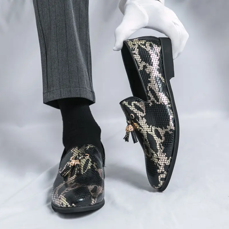 Leather Shoes Casual Business Shoes for Men Dress Tenis De Hombre Moccasins Mokasin Tenis Caballero Designer