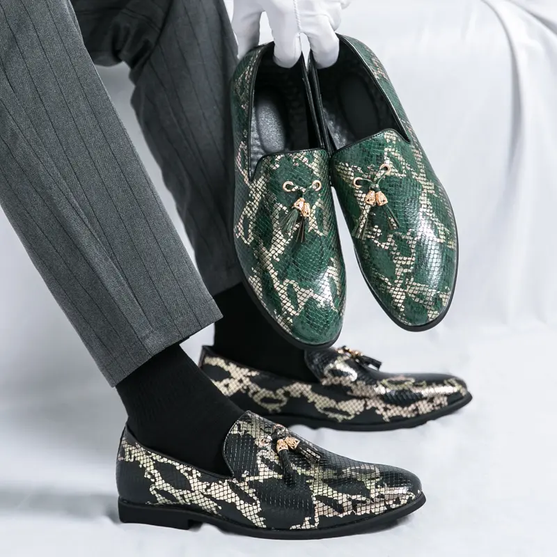 Leather Shoes Casual Business Shoes for Men Dress Tenis De Hombre Moccasins Mokasin Tenis Caballero Designer
