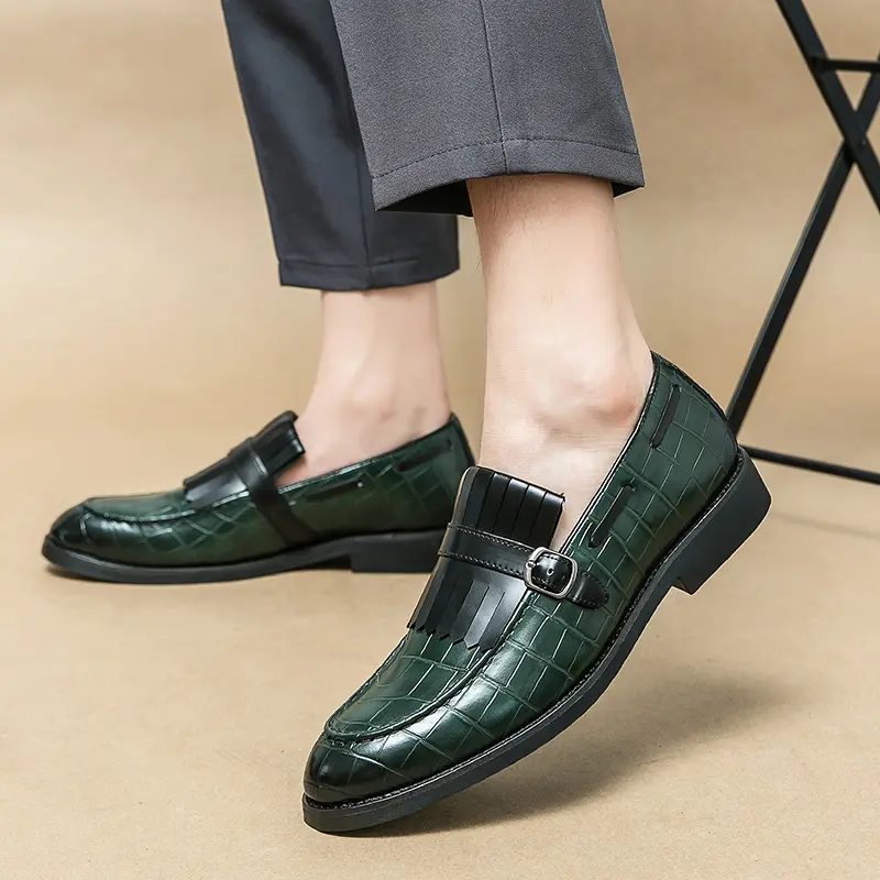 Leather Shoes Casual Business Shoes for Men Dress Tenis De Hombre Moccasins Mokasin Tenis Caballero Designer