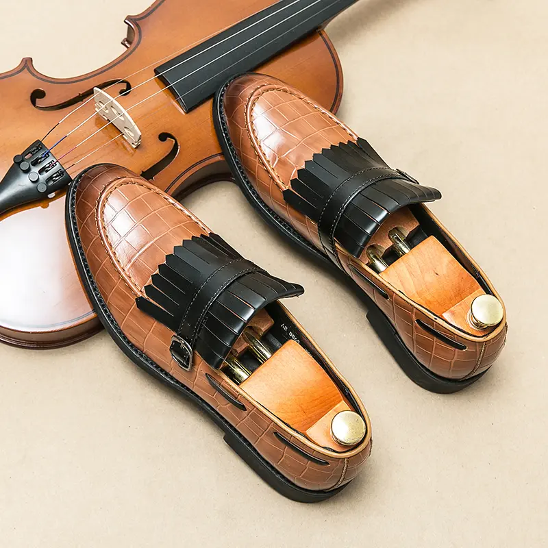 Leather Shoes Casual Business Shoes for Men Dress Tenis De Hombre Moccasins Mokasin Tenis Caballero Designer