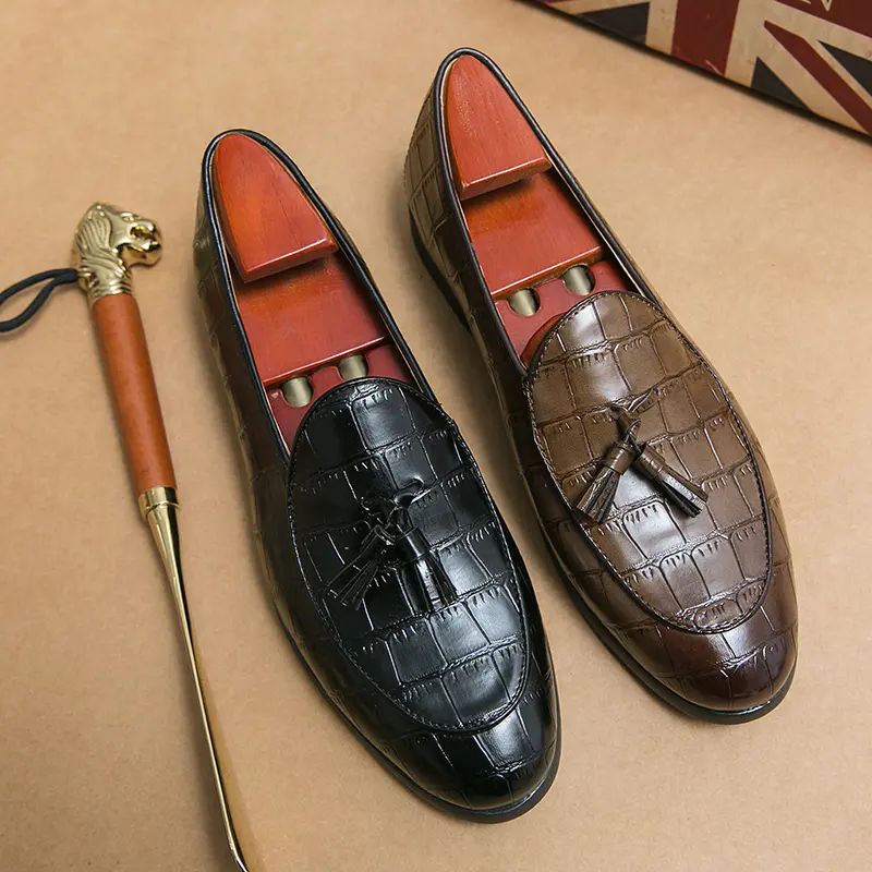 Leather Shoes Casual Business Shoes for Men Dress Tenis De Hombre Moccasins Mokasin Tenis Caballero Designer sneakers