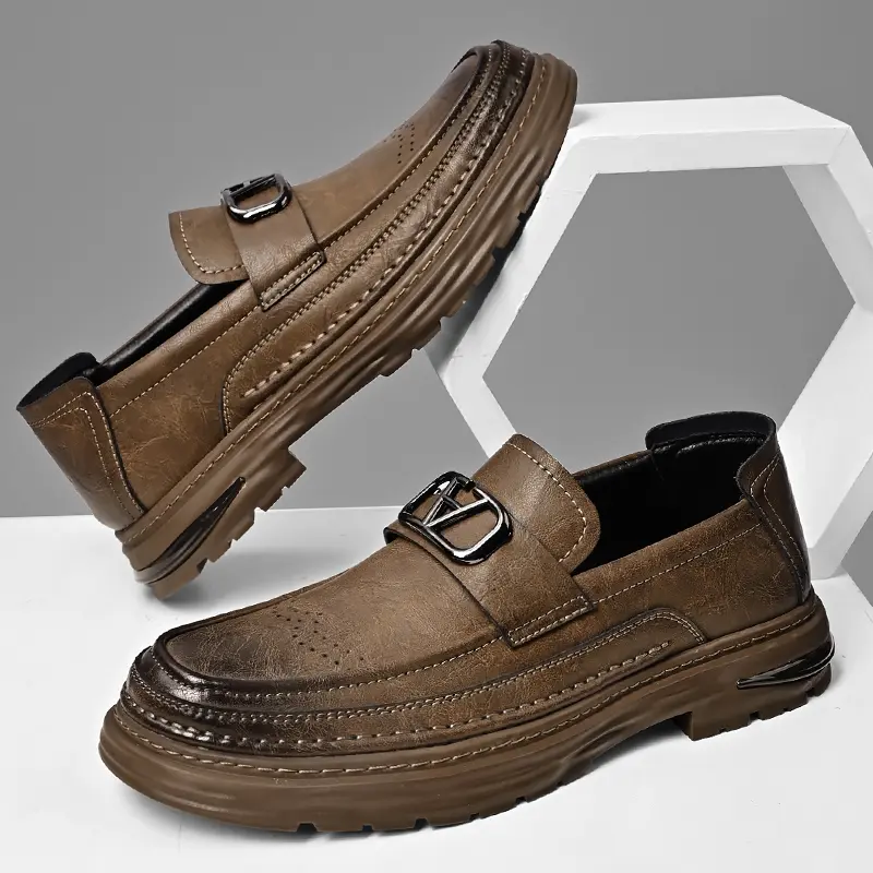 Leather Shoes Casual Business Shoes for Men Dress Tenis De Hombre Moccasins Mokasin Tenis Caballero Designer