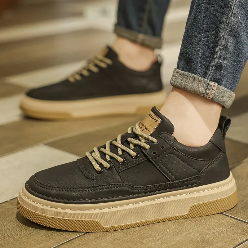 Leather Shoes Casual Business Shoes for Men Dress Tenis De Hombre Moccasins Mokasin Tenis Caballero Designer
