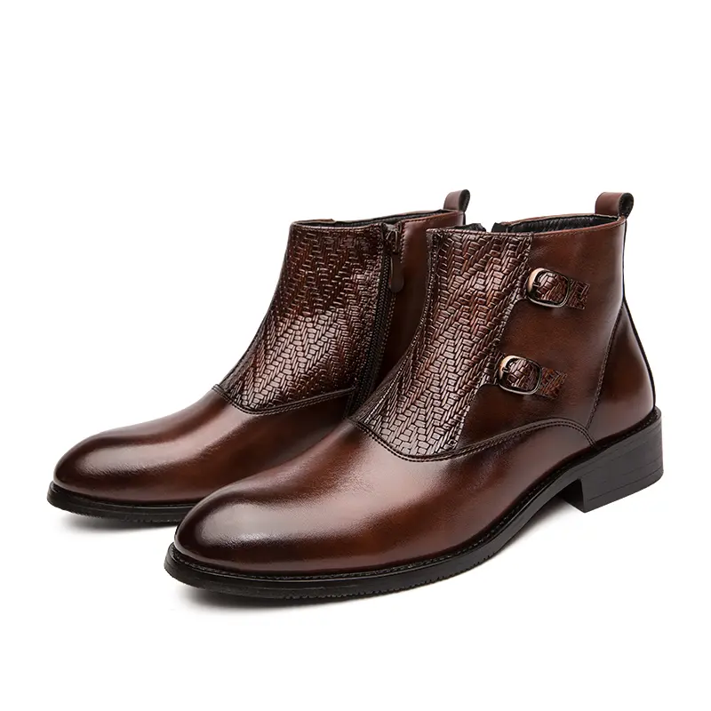 Men's Loafers Luxury Brand Leather Dress Shoes Breathable Slip-On Solid Formal Casual Shoes Handmade Designer Men Shoes Mocassin