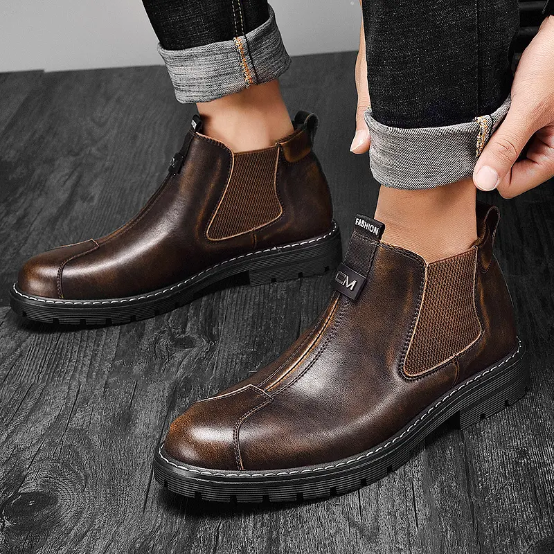 Leather Shoes Casual Business Shoes for Men Dress Tenis De Hombre Moccasins Mokasin Tenis Caballero Designer