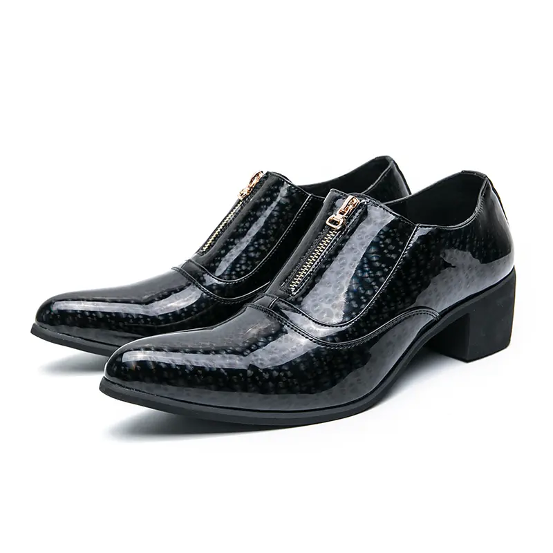 Men's Loafers Luxury Brand Leather Dress Shoes Breathable Slip-On Solid Formal Casual Shoes Handmade Designer Men Shoes Mocassin