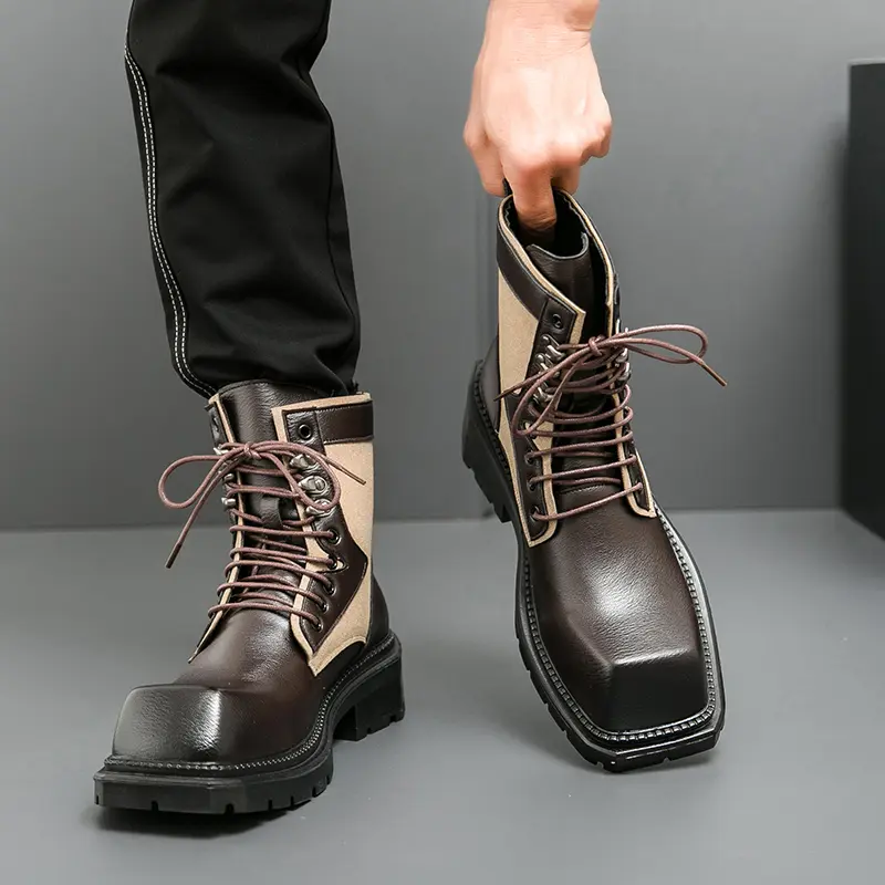 Men's Loafers Luxury Brand Leather Dress Shoes Breathable Slip-On Solid Formal Casual Shoes Handmade Designer Men Shoes Mocassin