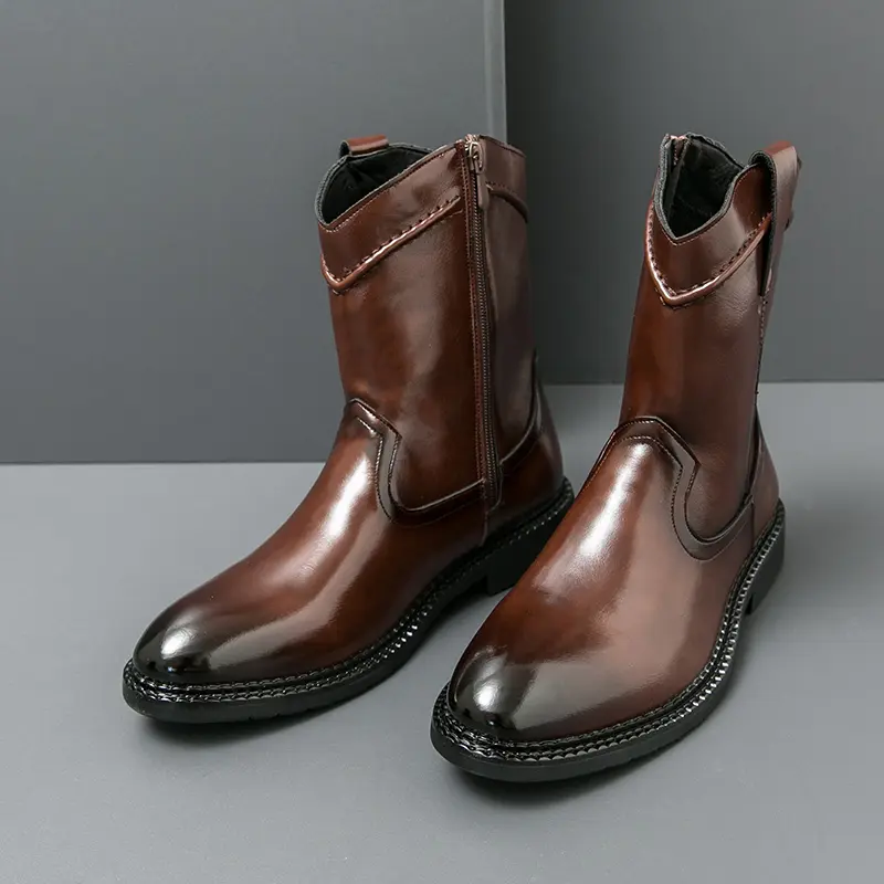 Men's Loafers Luxury Brand Leather Dress Shoes Breathable Slip-On Solid Formal Casual Shoes Handmade Designer Men Shoes Mocassin