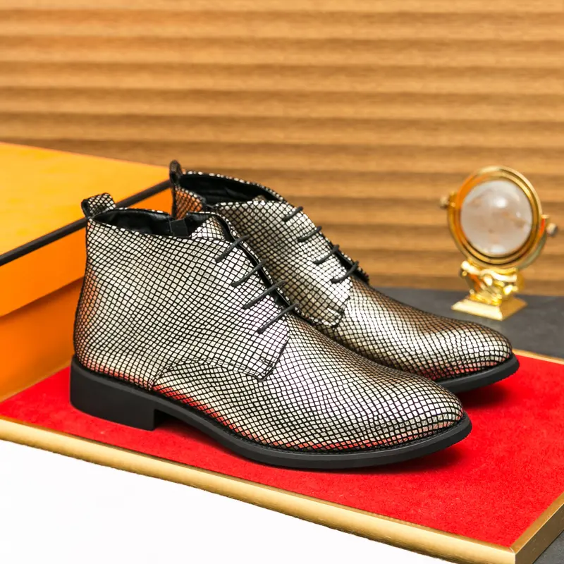 Men's Loafers Luxury Brand Leather Dress Shoes Breathable Slip-On Solid Formal Casual Shoes Handmade Designer Men Shoes Mocassin