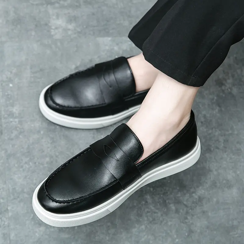 Leather Shoes Formal Personality Design Tenis Men De Hombre Moccasins Tenis Caballero Designer sneakers Fashion Dress