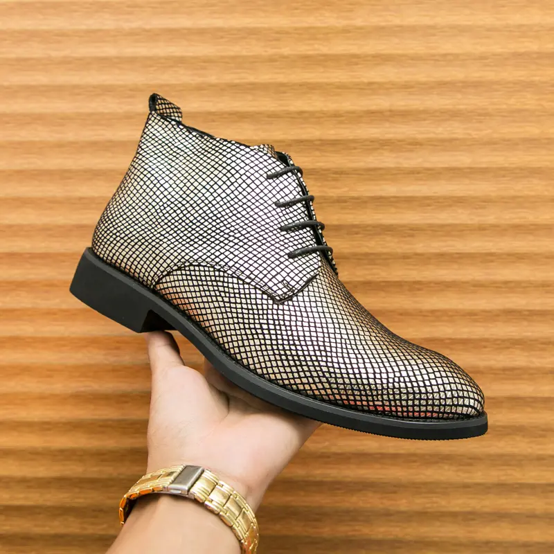 Men's Loafers Luxury Brand Leather Dress Shoes Breathable Slip-On Solid Formal Casual Shoes Handmade Designer Men Shoes Mocassin