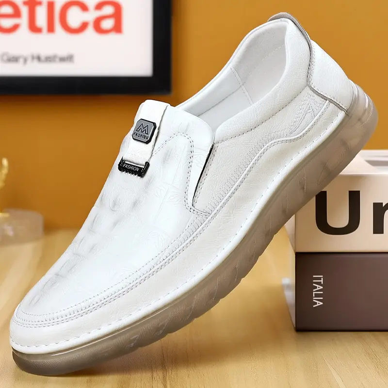 Leather Shoes Casual Business Shoes for Men Dress Tenis De Hombre Moccasins Mokasin Tenis Caballero Designer
