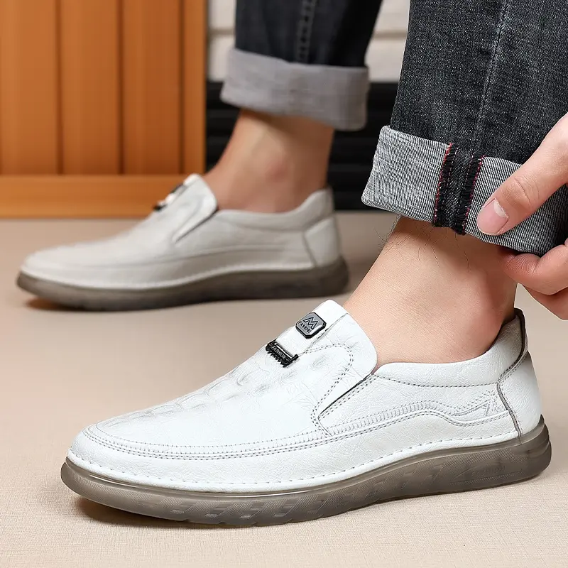 Leather Shoes Casual Business Shoes for Men Dress Tenis De Hombre Moccasins Mokasin Tenis Caballero Designer