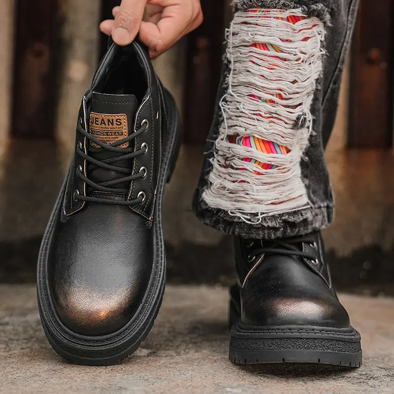 Leather Shoes Casual Business Shoes for Men Fashion Dress Tenis De Hombre Moccasins Mokasin Tenis Caballero Designer sneakers