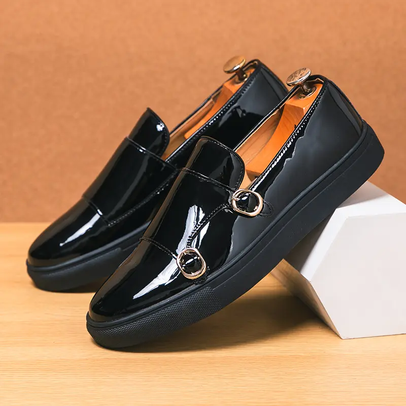 Leather Shoes Formal Personality Design Tenis Men De Hombre Moccasins Tenis Caballero Designer sneakers Fashion Dress