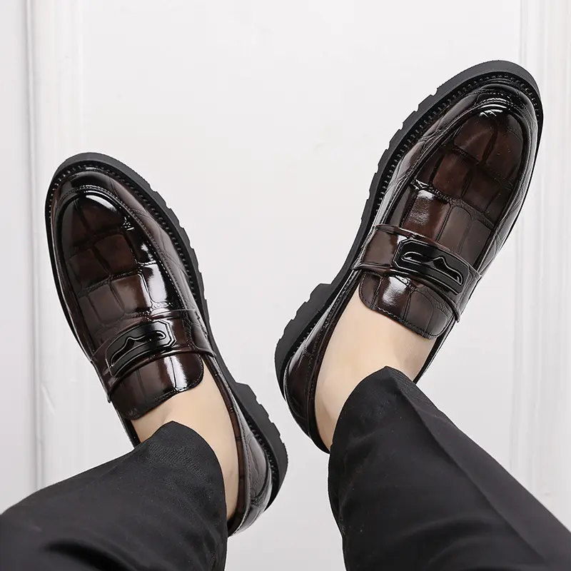 Leather Shoes Casual Business Shoes for Men Dress Tenis De Hombre Moccasins Mokasin Tenis Caballero Designer