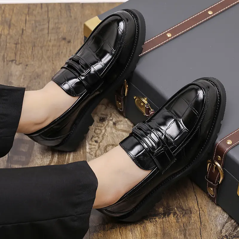Leather Shoes Casual Business Shoes for Men Dress Tenis De Hombre Moccasins Mokasin Tenis Caballero Designer