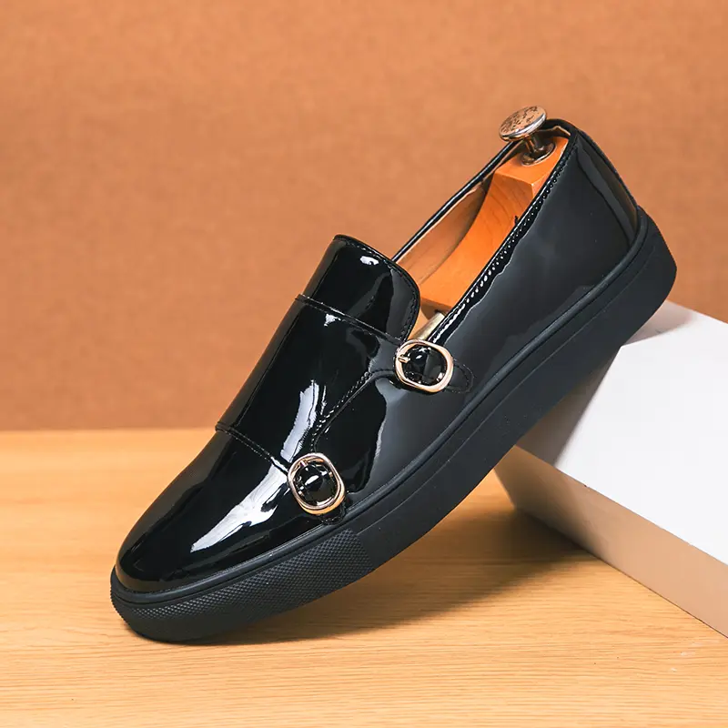 Leather Shoes Formal Personality Design Tenis Men De Hombre Moccasins Tenis Caballero Designer sneakers Fashion Dress