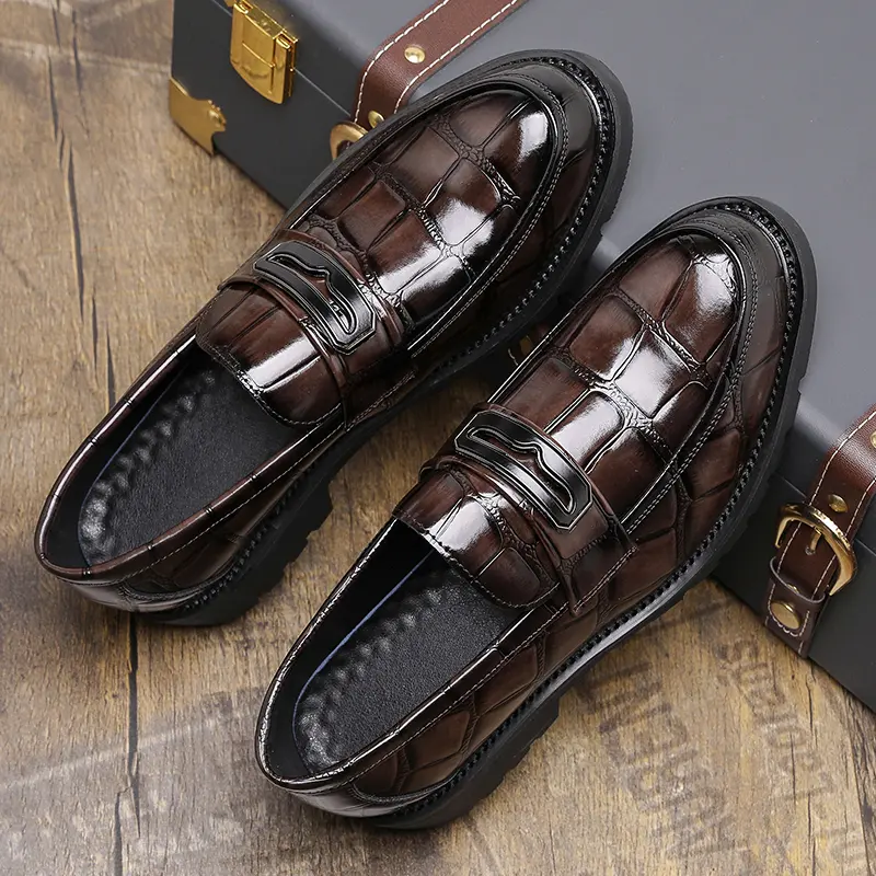 Leather Shoes Casual Business Shoes for Men Dress Tenis De Hombre Moccasins Mokasin Tenis Caballero Designer