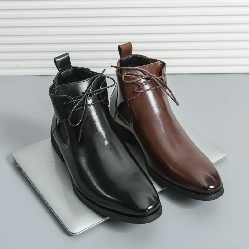 Men's Loafers Luxury Brand Leather Dress Shoes Breathable Slip-On Solid Formal Casual Shoes Handmade Designer Men Shoes Mocassin