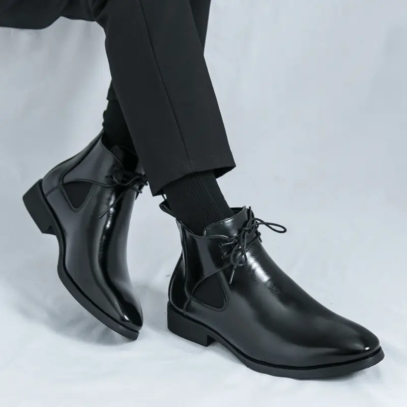 Men's Loafers Luxury Brand Leather Dress Shoes Breathable Slip-On Solid Formal Casual Shoes Handmade Designer Men Shoes Mocassin
