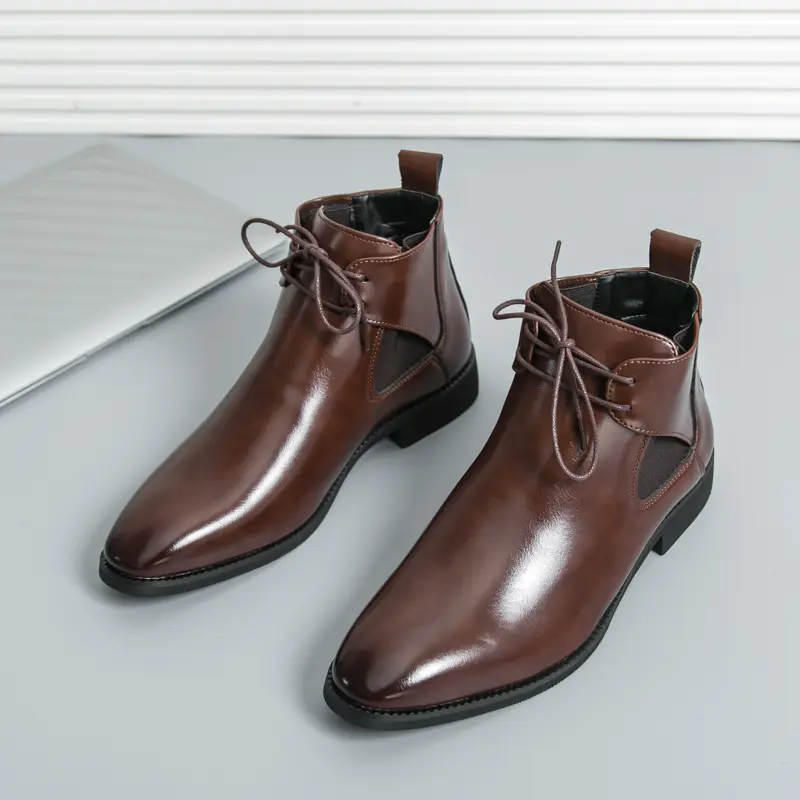Men's Loafers Luxury Brand Leather Dress Shoes Breathable Slip-On Solid Formal Casual Shoes Handmade Designer Men Shoes Mocassin