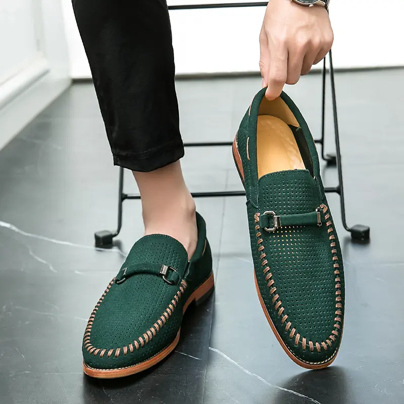 Leather Shoes Formal Personality Design Tenis Men De Hombre Moccasins Tenis Caballero Designer sneakers Fashion Dress