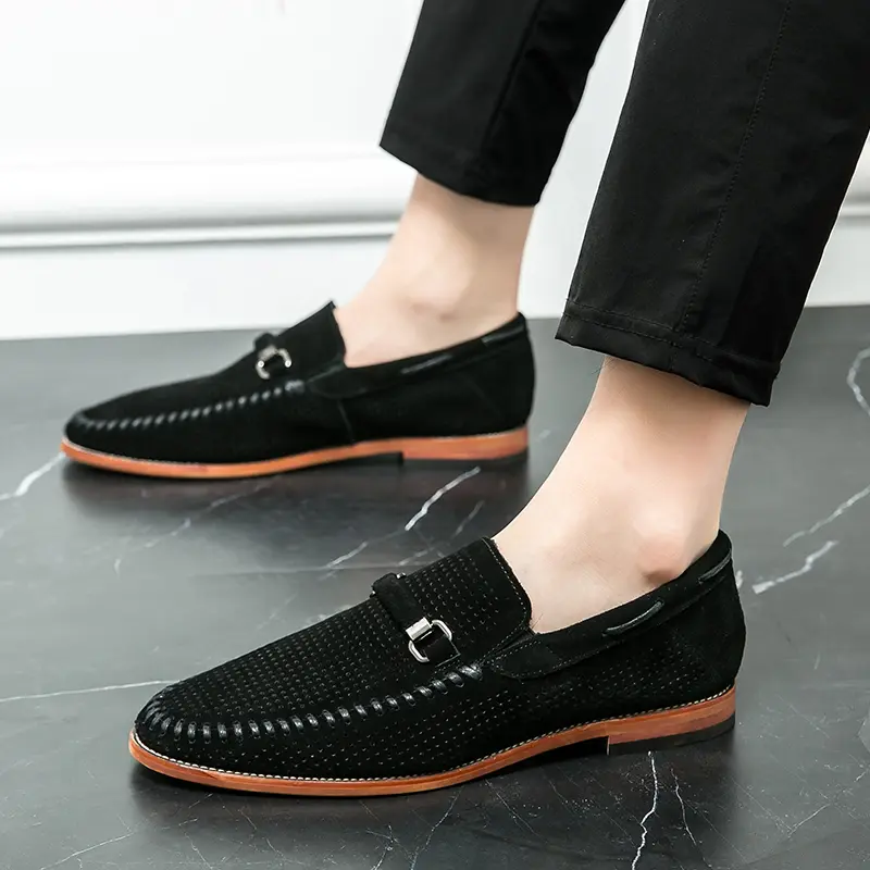 Leather Shoes Formal Personality Design Tenis Men De Hombre Moccasins Tenis Caballero Designer sneakers Fashion Dress