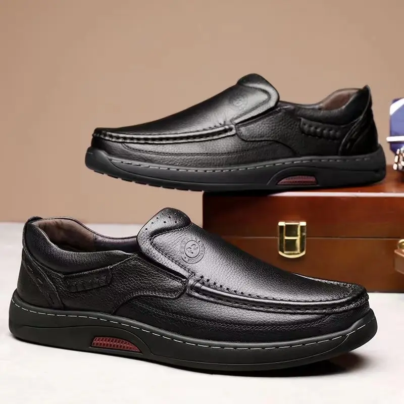 Leather Shoes Casual Business Shoes for Men Dress Tenis De Hombre Moccasins Mokasin Tenis Caballero Designer