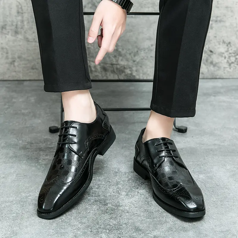 Leather Shoes Formal Personality Design Tenis Men De Hombre Moccasins Tenis Caballero Designer sneakers Fashion Dress