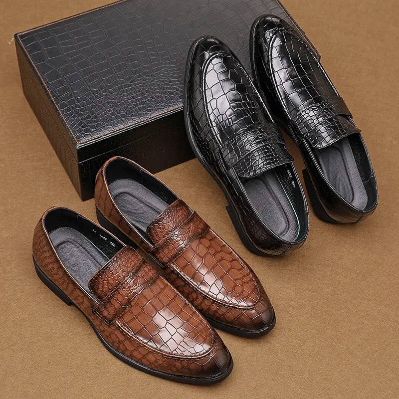 Leather Shoes Casual Business Shoes for Men Dress Tenis De Hombre Moccasins Mokasin Tenis Caballero Designer