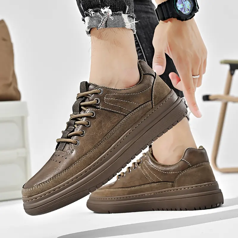 Leather Shoes Casual Business Shoes for Men Dress Tenis De Hombre Moccasins Mokasin Tenis Caballero Designer